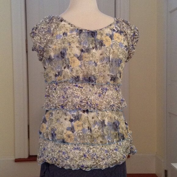 ABstudio Ruffle elastic short sleeve XL - Picture 2 of 3